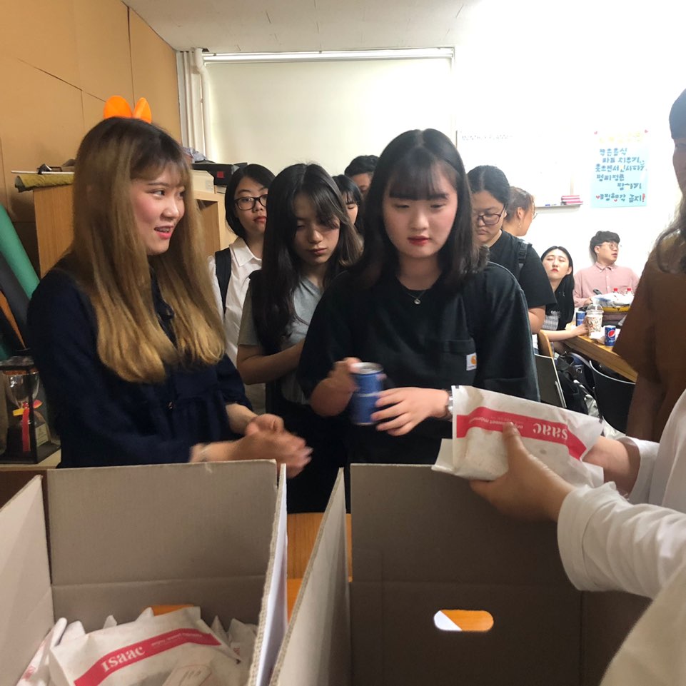 2019 1학기 기말고사 간식행사